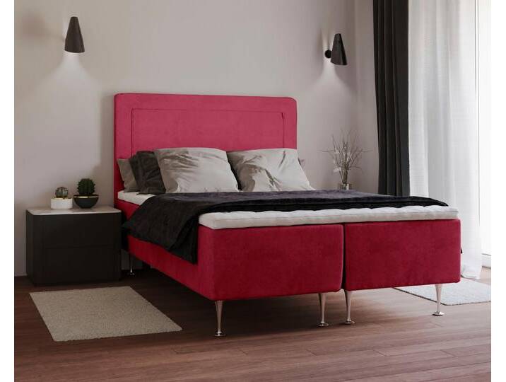 INOSIGN Boxspringbett Hacer, Topper, H2 oder H3 und in Breiten 70,80,90,120,140,160,180 wählbar, rot, H2, red INOSIGN Boxspringbett Hacer, Topper, H2 oder H3 und in Breiten 70,80,90,120,140,160,180 wählbar, rot, H2, red von Inosign