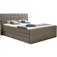 INOSIGN Boxspringbett "Lethbridge", inkl. Bettkasten und Topper, zwei Matratzenarten in H2 von Inosign