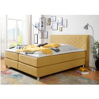 INOSIGN Boxspringbett "Parla", incl. Topper, 4 Farben in 4 Breiten, 2 Härtegraden, 3 Matratzenarten von Inosign
