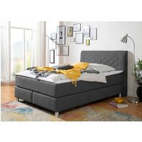 INOSIGN Boxspringbett "Parla", incl. Topper, 4 Farben in 4 Breiten, 2 Härtegraden, 3 Matratzenarten von Inosign