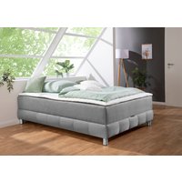 INOSIGN Boxspringbett "Vaasa", für Dachschrägen geeignet, inkl. Bettkasten und Topper von Inosign