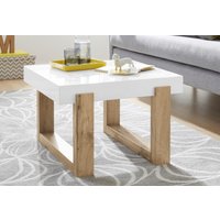 INOSIGN Couchtisch "Solid", hochglanzfarbener weißer Tischplatte, in zwei unterschiedlichen Größen von Inosign