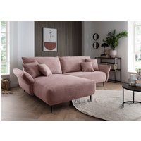 INOSIGN Ecksofa "Amarena L-Form", inklusive Armlehnenverstellfunktion, 4x Zierkissen gratis von Inosign
