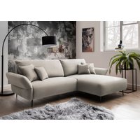 INOSIGN Ecksofa "Amarena L-Form", inklusive Armlehnenverstellfunktion, 4x Zierkissen gratis von Inosign