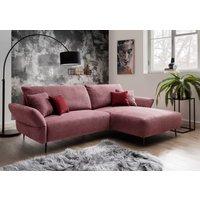 INOSIGN Ecksofa "Amarena L-Form", inklusive Armlehnenverstellfunktion, 4x Zierkissen gratis von Inosign
