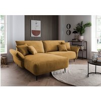 INOSIGN Ecksofa "Amarena L-Form", inklusive Armlehnenverstellfunktion, 4x Zierkissen gratis von Inosign