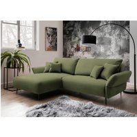 INOSIGN Ecksofa "Amarena L-Form", inklusive Armlehnenverstellfunktion, 4x Zierkissen gratis von Inosign