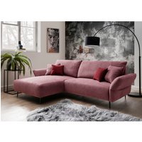 INOSIGN Ecksofa "Amarena L-Form", inklusive Armlehnenverstellfunktion, 4x Zierkissen gratis von Inosign