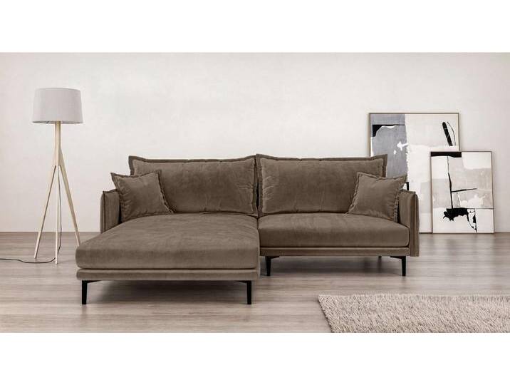 INOSIGN Ecksofa ALEXANDRIA mit Recamiere rechts oder links bestellbar, moderne Bezüge, L-Form mit Wellenunterfederung, Maße: B/H/T 246/86/190 cm INOSIGN Ecksofa ALEXANDRIA mit Recamiere rechts oder links bestellbar, moderne Bezüge, L-Form mit Wellenunterfederung, Maße: B/H/T 246/86/190 cm von Inosign