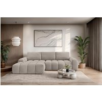 INOSIGN Ecksofa "AZITA klein optionale Schlafsofa mit Bettkasten, B/T/H: 270/166,5/84cm" L-Form mit Wellenunterfederung, Bubble-Optik INOSIGN Ecksofa "AZITA klein optionale Schlafsofa mit Bettkasten, B/T/H: 270/166,5/84cm" L-Form mit Wellenunterfederung, Bubble-Optik von Inosign
