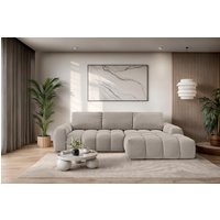 OTTO home Ecksofa "AZITA klein optionale Schlafsofa mit Bettkasten, B/T/H: 270/166,5/84cm" L-Form mit Wellenunterfederung, Bubble-Optik OTTO home Ecksofa "AZITA klein optionale Schlafsofa mit Bettkasten, B/T/H: 270/166,5/84cm" L-Form mit Wellenunterfederung, Bubble-Optik von Otto Home