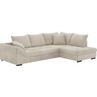 Mr. Couch Ecksofa "Allegro DuraFlex, L-Form", Hochschläfer-Bettauszug, Kaltschaumpolsterung, bis 140 kg belastbar von Mr. Couch