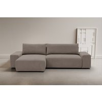 WERK2 Ecksofa "Amsterdam, zeitlos und elegant, Breite 300cm, L-Form", Design Ecksofa mit hohem Komfort, Schlaffunktion & Bettkasten von Werk2