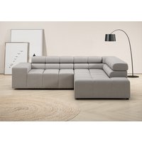 INOSIGN Ecksofa "Ancona, incl. Kopfteilverstellung + 3 Zierkissen L-Form,", wahlweise motorische Sitztiefenverstellung, B/T(H: 249/215/70 cm INOSIGN Ecksofa "Ancona, incl. Kopfteilverstellung + 3 Zierkissen L-Form,", wahlweise motorische Sitztiefenverstellung, B/T(H: 249/215/70 cm von Inosign
