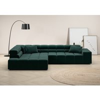 INOSIGN Ecksofa "Ancona incl. Kopfteilverstellung, Zierkissen Breite 319cm, L-Form" von Inosign