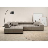 INOSIGN Ecksofa "Ancona incl. Kopfteilverstellung, OTTOs Choice, Breite 319cm, L-Form", wahlweise motorische Sitztiefenverstellung, auch in Cord + Easy Care von Inosign
