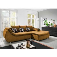 INOSIGN Ecksofa "Imola elegant und modern, aktuelle Steppung im Sitz, bequem, L-Form", auch mit Bettfunktion und Bettkasten von Inosign