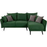 INOSIGN Ecksofa "Asra L-Form", incl. Bettfunktion und Bettkasten, Seitentasche im Armteil, Federkern von Inosign