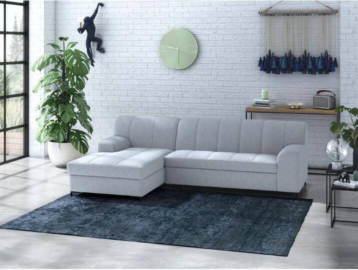 INOSIGN Ecksofa Balme L-Form, Inkl. Zierkissen, grau, ohne Bettfunktion, grau INOSIGN Ecksofa Balme L-Form, Inkl. Zierkissen, grau, ohne Bettfunktion, grau von Inosign