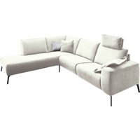 INOSIGN Ecksofa "Bellini L-Form", incl. motorischer Relaxfunktio, wahlweise Easy Care-Bezug von Inosign