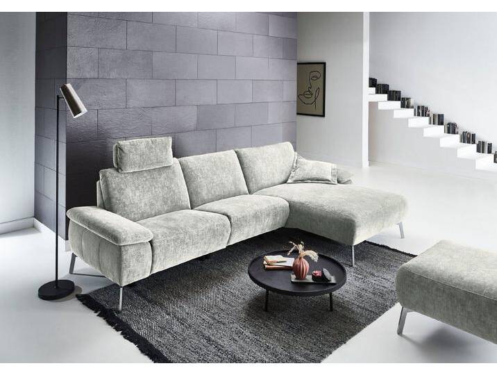 INOSIGN Ecksofa Bellini L-Form, teilmotorische Relaxfunktion an 1 Element, klappbare Armlehnen, grau, hellgrau INOSIGN Ecksofa Bellini L-Form, teilmotorische Relaxfunktion an 1 Element, klappbare Armlehnen, grau, hellgrau von Inosign