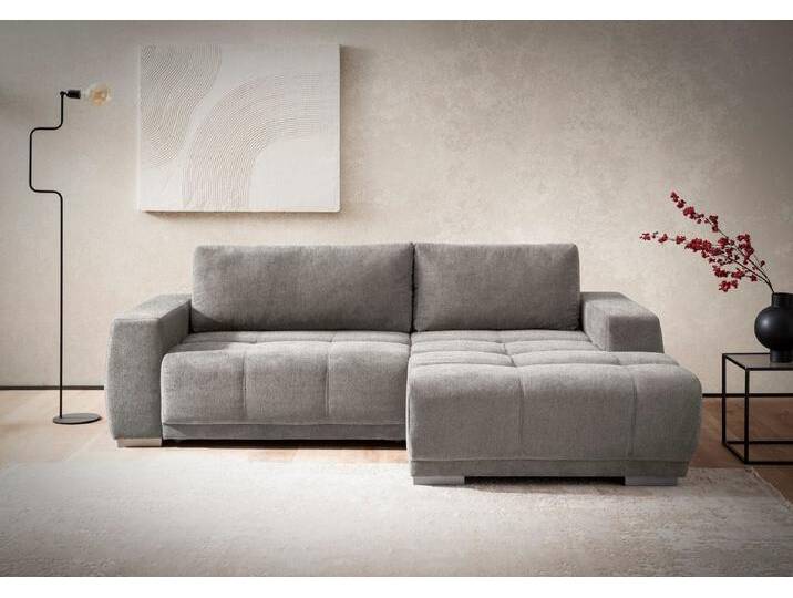 INOSIGN Ecksofa Bolero L-Form, grau, mit Bettfunktion, elephant INOSIGN Ecksofa Bolero L-Form, grau, mit Bettfunktion, elephant von Inosign