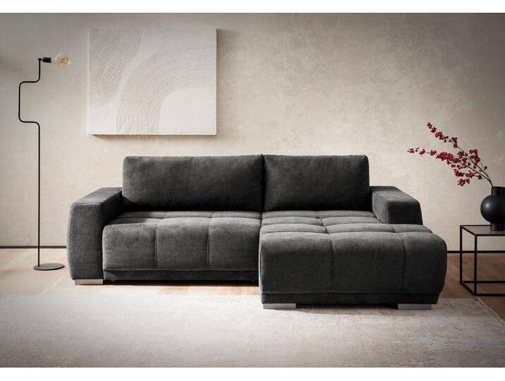 INOSIGN Ecksofa Bolero L-Form, schwarz, mit Bettfunktion, black INOSIGN Ecksofa Bolero L-Form, schwarz, mit Bettfunktion, black von Inosign