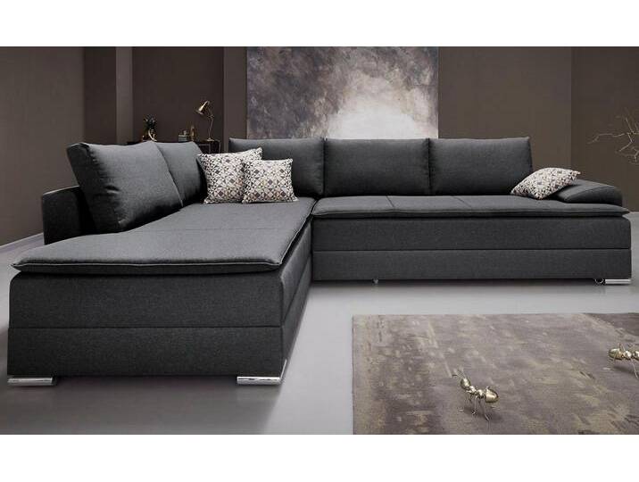 INOSIGN Ecksofa Night & Day L-Form, B: 324 cm, mit Bettfunktion, Bettkasten & 3 Zierkissen, Boxspringbett 180x200 cm, grau, mit Bonnellfederkern INOSIGN Ecksofa Night & Day L-Form, B: 324 cm, mit Bettfunktion, Bettkasten & 3 Zierkissen, Boxspringbett 180x200 cm, grau, mit Bonnellfederkern von Inosign