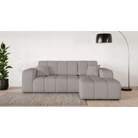 INOSIGN Ecksofa "CASSY L-Form, Schlafsofa mit Bettkasten, Maße B/T/H: 245/165/88 cm", mit 2 Rückenkissen, Recamiere rechts oder links bestellbar von Inosign