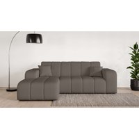 INOSIGN Ecksofa "CASSY L-Form, Schlafsofa mit Bettkasten, Maße B/T/H: 245/165/88 cm" mit 2 Rückenkissen, Recamiere rechts oder links bestellbar von Inosign