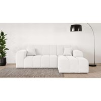 INOSIGN Ecksofa "CASSY L-Form, Schlafsofa mit Bettkasten, Maße B/T/H: 245/165/88 cm", mit 2 Rückenkissen, Recamiere rechts oder links bestellbar von Inosign