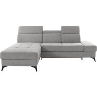 INOSIGN Ecksofa "Cardiz L-Form" inkl.Kopfteilverstellung und Federkern wahlweise mit Bettfunktion von Inosign