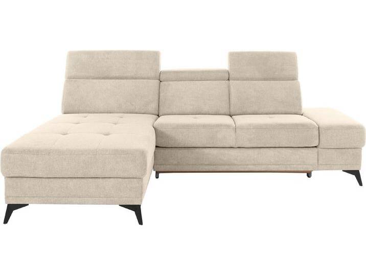 INOSIGN Ecksofa Cardiz L-Form, beige, mit Bettfunktion-mit Bettkasten, creme INOSIGN Ecksofa Cardiz L-Form, beige, mit Bettfunktion-mit Bettkasten, creme von Inosign