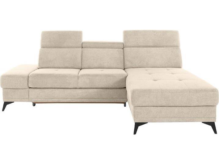 INOSIGN Ecksofa Cardiz L-Form, beige, mit Bettfunktion-mit Bettkasten, creme INOSIGN Ecksofa Cardiz L-Form, beige, mit Bettfunktion-mit Bettkasten, creme von Inosign