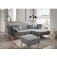 INOSIGN Ecksofa "Colori L-Form", Holzfußfarbe wählbar, inkl. 4x Zierkissen INOSIGN Ecksofa "Colori L-Form", Holzfußfarbe wählbar, inkl. 4x Zierkissen von Inosign