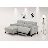 INOSIGN Ecksofa "DENIO 3-Sitzer, L-Form (Breite 209cm), elektr. Relaxfunktion, USB-A/C", und Recamiere, Liegefunktion durch Recliner 105-150 von Inosign