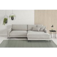 INOSIGN Ecksofa "Downtown, B/T/H: 272/190/84 cm L-Form", weicher Sitzkomfort auch in Cord und Bouclé, incl. Zierkissen von Inosign