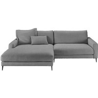 INOSIGN Ecksofa "Downtown, B/T/H: 272/190/84 cm L-Form", weicher Sitzkomfort auch in Cord und Bouclé, incl. Zierkissen von Inosign