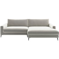 INOSIGN Ecksofa "Downtown, B/T/H: 272/190/84 cm L-Form" weicher Sitzkomfort auch in Cord und Bouclé, incl. Zierkissen von Inosign