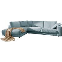 3C Candy Ecksofa "Enisa XXL B/T/H: 325/224/85 cm L-Form", Kuschelig, gemütlich, in 5 Farben, Bezug in Cord, mit 2 Zierkissen von 3c Candy