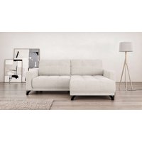 INOSIGN Ecksofa "FAIRVIEW mit verstellbaren Rückenlehne, Maße B/T/H: 234/174/93 cm", L-Form mit Wellenunterfederung, Recamiere beidseitig montierbar von Inosign