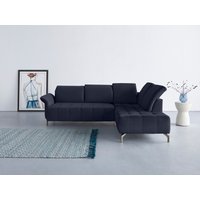 INOSIGN Ecksofa "Fresh L-Form", Federkern, wahlweise Kopfteilverstellung und motorischer Vorziehsitz von Inosign
