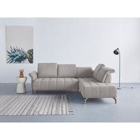 INOSIGN Ecksofa "Fresh L-Form", Federkern, wahlweise Kopfteilverstellung und motorischer Vorziehsitz von Inosign