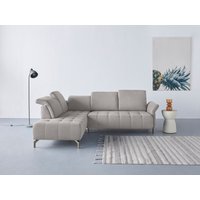 INOSIGN Ecksofa "Fresh L-Form", Federkern, wahlweise Kopfteilverstellung und motorischer Vorziehsitz von Inosign