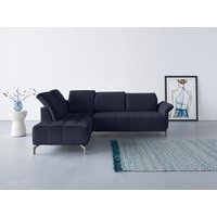 INOSIGN Ecksofa "Fresh L-Form", Federkern, wahlweise Kopfteilverstellung und motorischer Vorziehsitz von Inosign