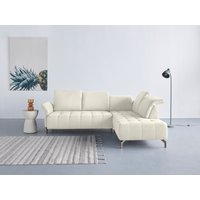 INOSIGN Ecksofa "Fresh L-Form", Federkern, wahlweise Kopfteilverstellung und motorischer Vorziehsitz von Inosign