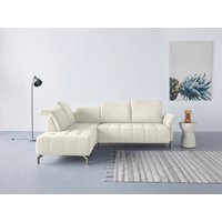 INOSIGN Ecksofa "Fresh L-Form", Federkern, wahlweise Kopfteilverstellung und motorischer Vorziehsitz von Inosign