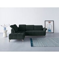 INOSIGN Ecksofa "Fresh L-Form", Federkern, wahlweise Kopfteilverstellung und motorischer Vorziehsitz von Inosign