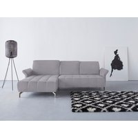 INOSIGN Ecksofa "Fresh L-Form", Federkern, wahlweise Kopfteilverstellung und motorischer Vorziehsitz von Inosign
