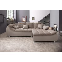INOSIGN Ecksofa "Imola, bequem, aktuelle Steppung im Sitz, L-Form, Breite 270cm" wahlweise mit Bettfunktion INOSIGN Ecksofa "Imola, bequem, aktuelle Steppung im Sitz, L-Form, Breite 270cm" wahlweise mit Bettfunktion von Inosign